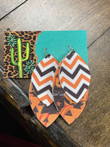 Chevron Jack Earring