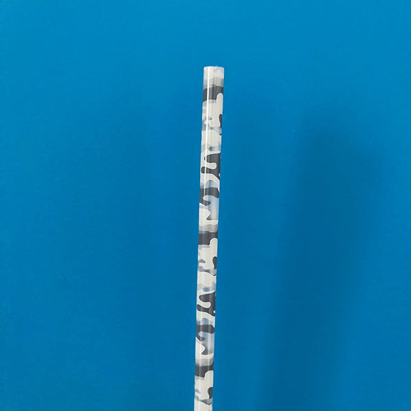 Plastic Reusable Straw*MULTIPLE DESIGNS*