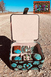 JAZZY JEWELRY BOX TURQUOISE