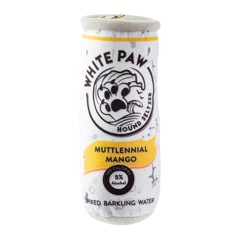 White Paw  Muttlennial Mango Dog Toy