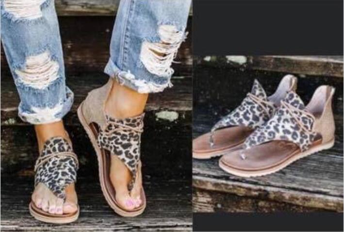 Leopard Sparta Sandal