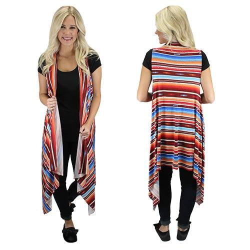 Serape Vest