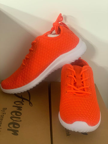 Orange Geer Sneaker
