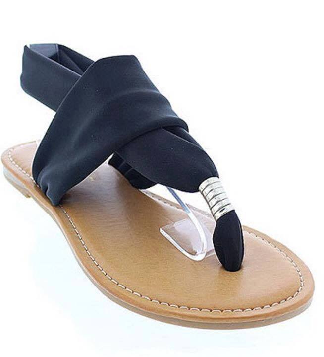 Black Malpensa Sandal