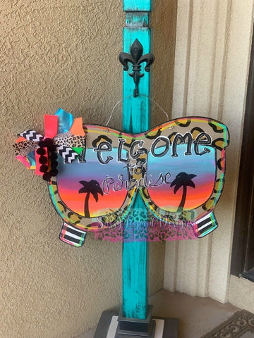 Cute Sunnies Door Hanger