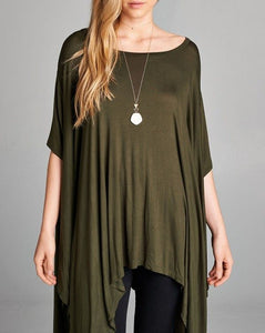 Olive Poncho