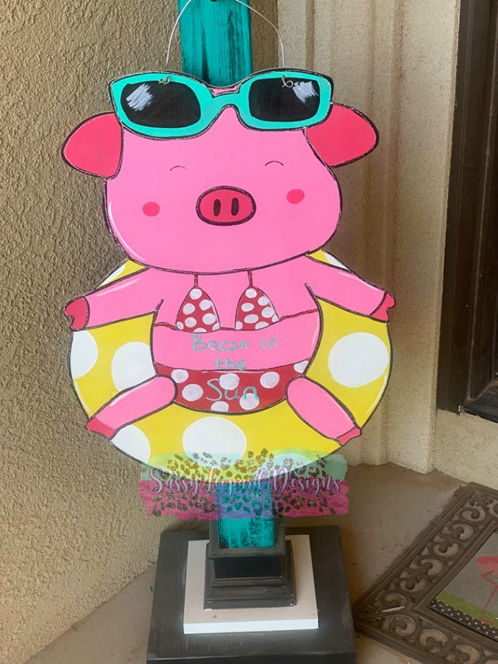 Bacon In the Sun Door Hanger