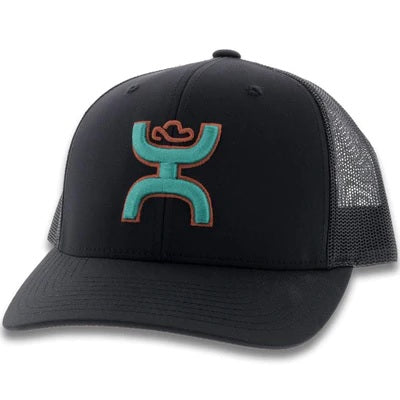 YOUTH "STERLING" BLACK/BLACK Hooey Hat