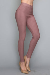 Mauve Spandex Leggings