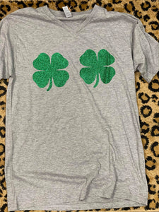 Twin Shamrock Tee