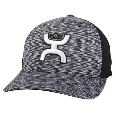 "ASH" NAVY/BLACK HOOEY HAT