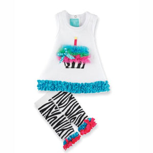 Zebra Birthday Outfit