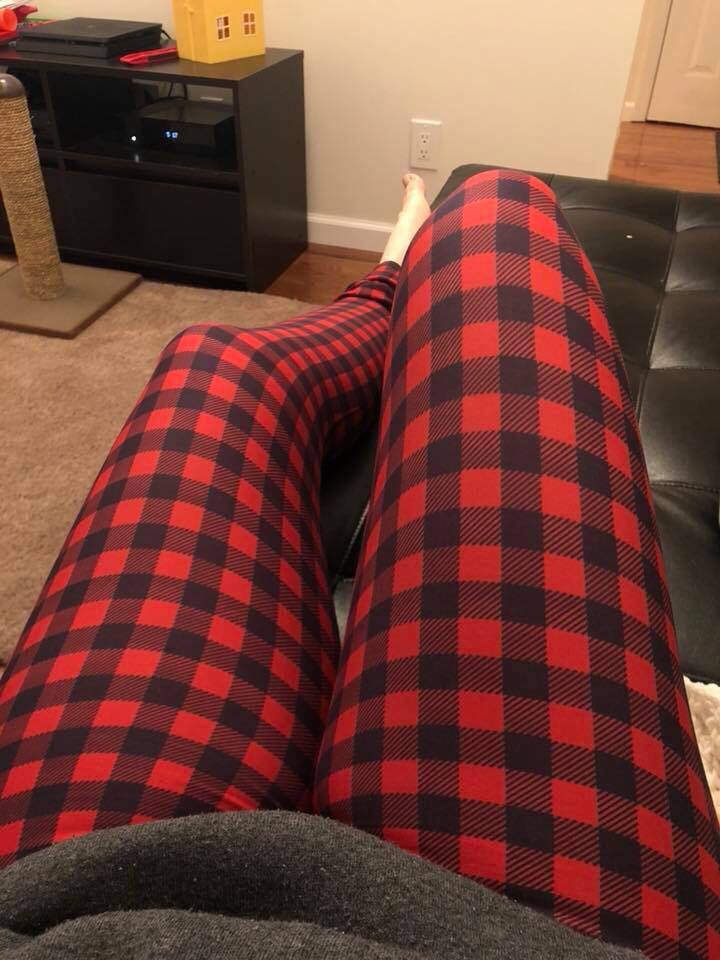 Butter Soft Plaid Leggings