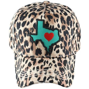 Leopard Texas Hat