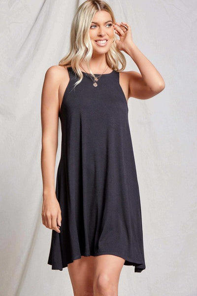 Black A-Line Dress