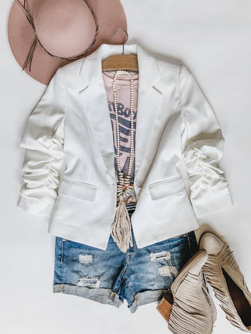 White Blazer