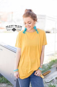 Mustard Knot Top