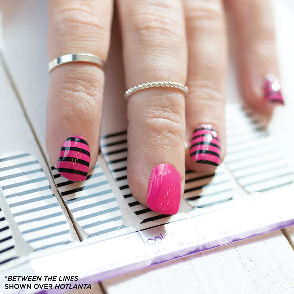 Between Then Lines 100% Nail Polish Strips