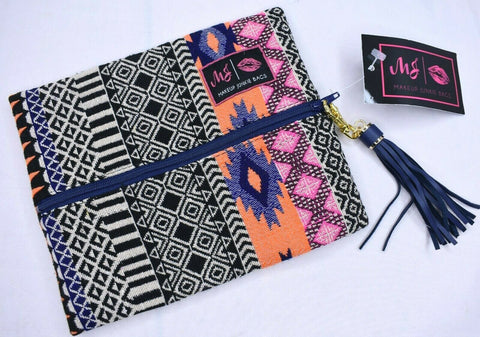 MINI Orange/Pink Aztec Makeup Junkie