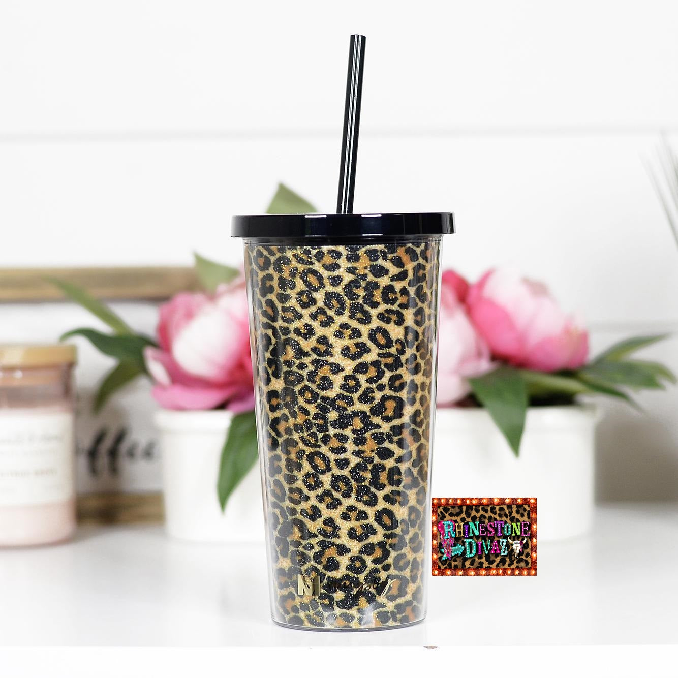 Brown Leopard Tumbler