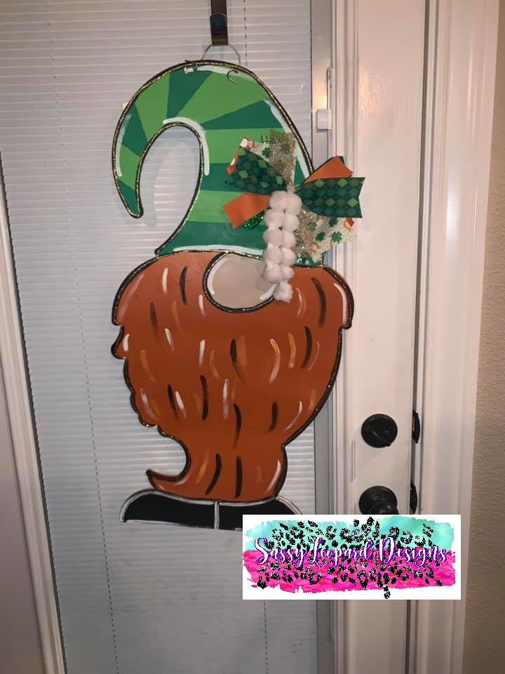 St.Patty's Gnome Door Hanger