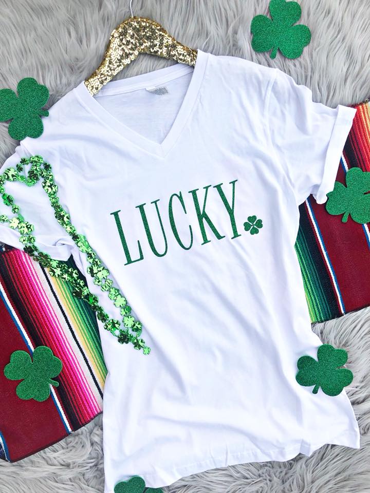 Lucky Glitter Tee