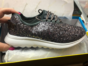 Pewter Glitter Bomb Shoes