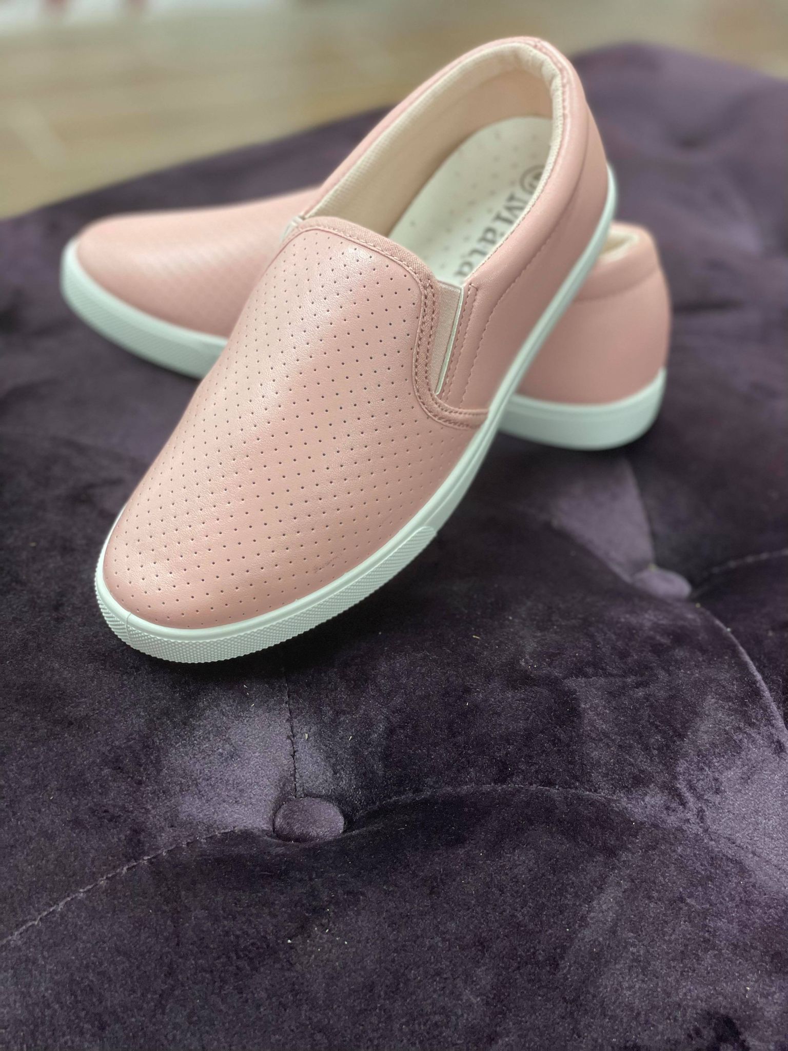 Mauve Slipon Shoe