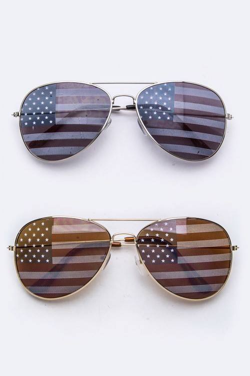 Flag Glasses