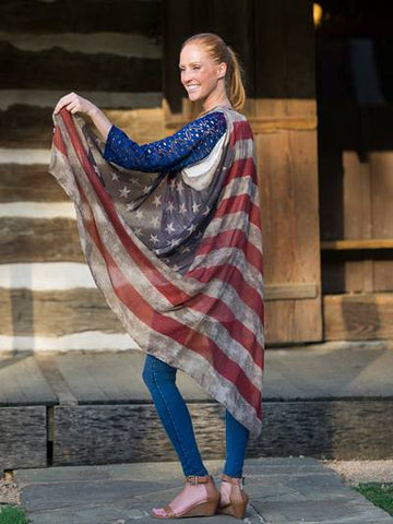 Flag Sheer Vest