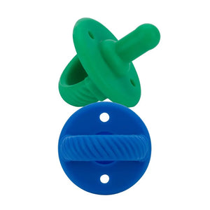 Hero Blue/Clover Sweetie Soother™ Pacifier Set