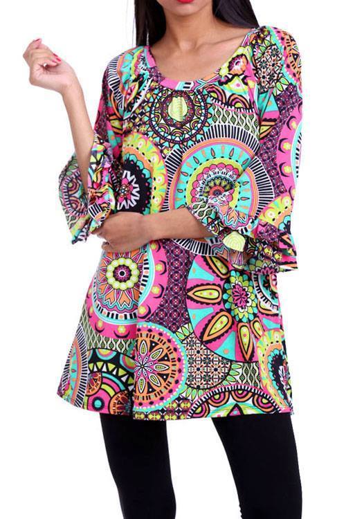 Colorful Geometric Top