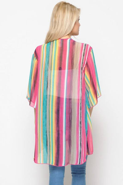 Serape Sheer Cardigan