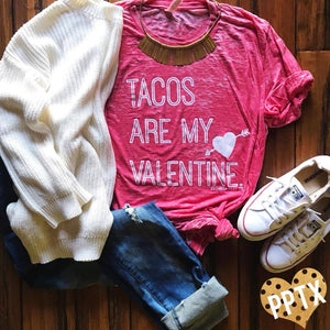 Tacos Are My Valentine Tee