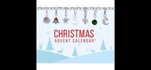 Charm Advent Calendar Christmas Cheer 22 Charms with 1 Bracelet and 1 Necklace