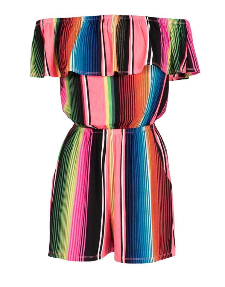 Serape Romper