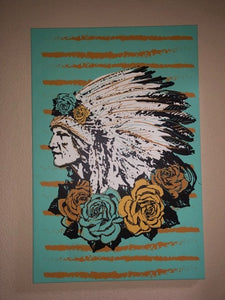 Navahome Indian Canvas