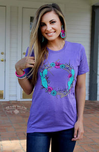 Purple Crown Tee