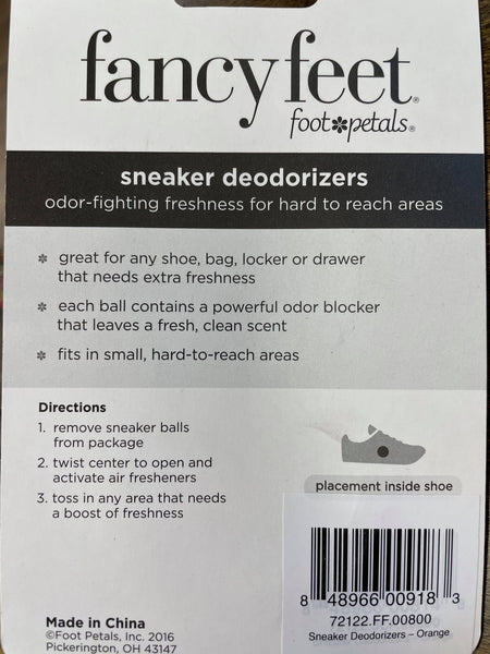 Deodorizing Shoe Balls