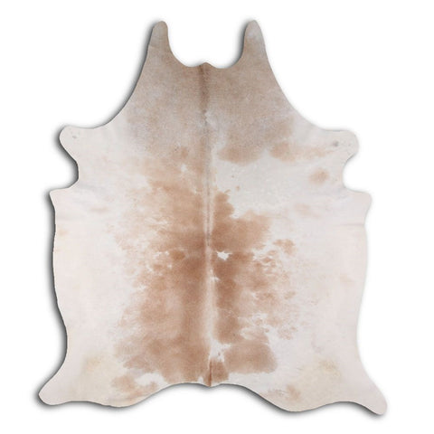 speckled Champagne Jumbo Cowhide Size 7-8 ft big