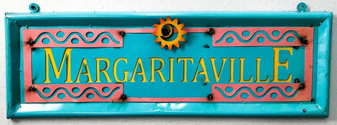 Margaritaville Metal Sign