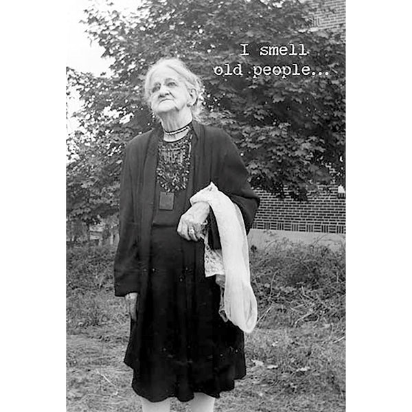 Greeting Card - Old People