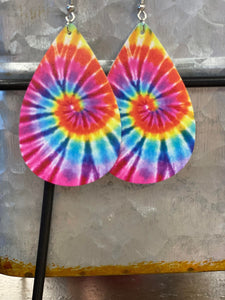 Tie Dye Earrings