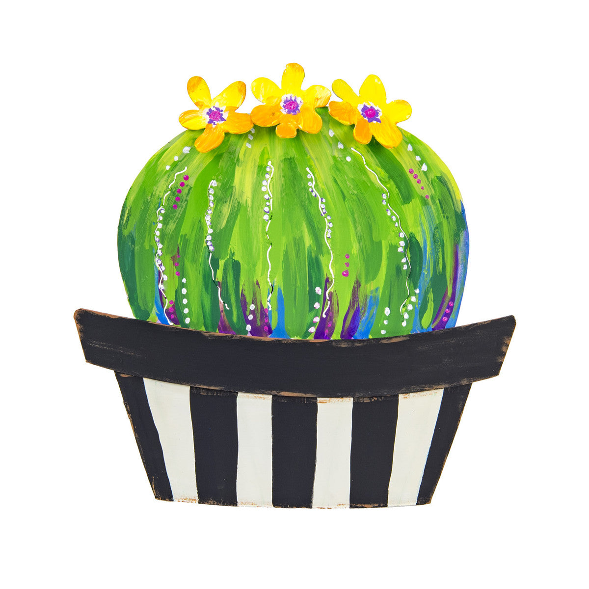 Cactus In Flower Pot
