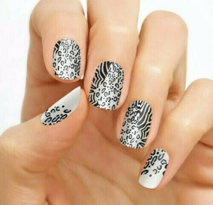 Zebra On The Spot 100% Nail Polish Strips