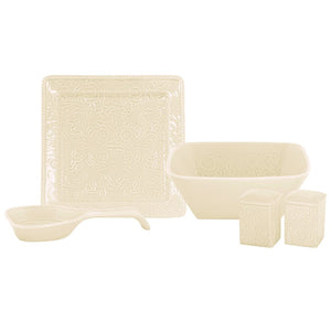 Savannah 5 Piece Completer Set Cream