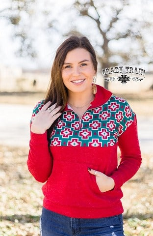 Christmas Cross Pullover