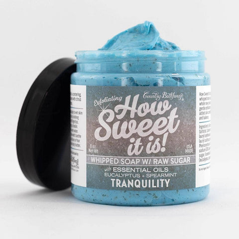 How Sweet It Is Whipped Soap with Raw Sugar - Tranquility