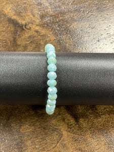 Light Mint Bead Bracelet