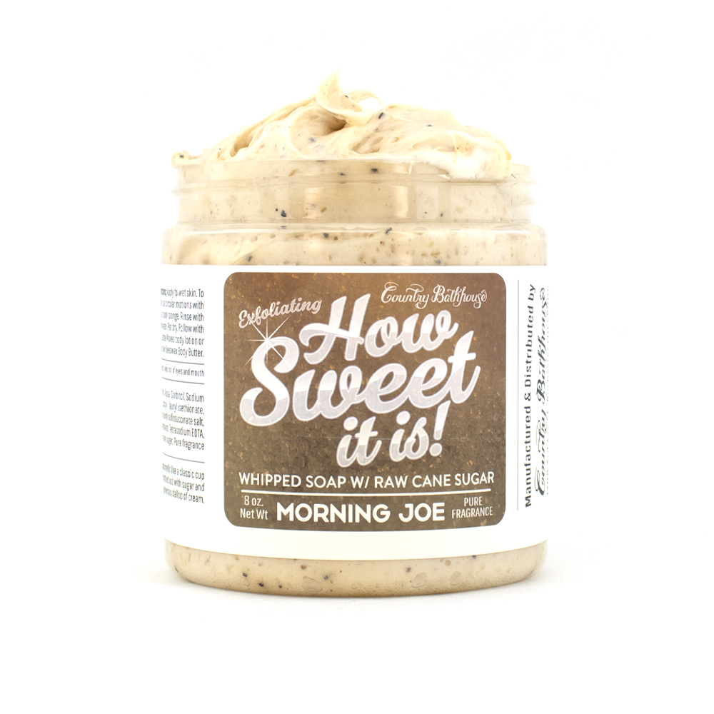 How Sweet It Is Whipped Soap with Raw Sugar - Morning Joe